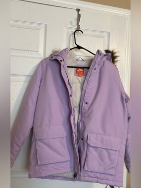 Ozark Trail Lavender and Orange Fleece Jacket